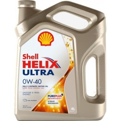 Масло Shell Helix Ultra 0w-40 SN/CF (4л) синт.
